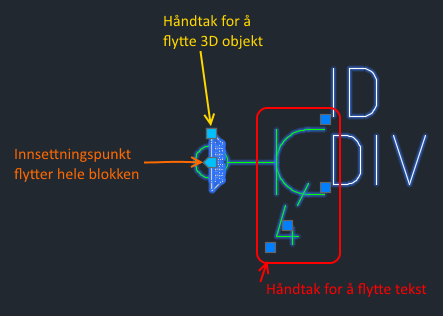 AutoCAD elektro symboler