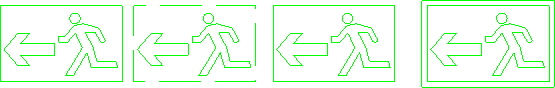 Markeringslys AutoCAD symboler