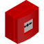 Brannalarmanlegg Brannmelder manuell AutoCAD 3D