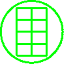Elkraft knappegruppe AutoCAD symbol