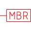 Adgangskontroll magnetbryter AutoCAD symbol