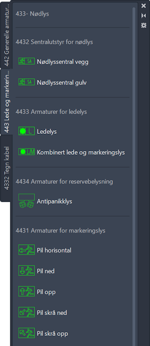 443 Nødlys